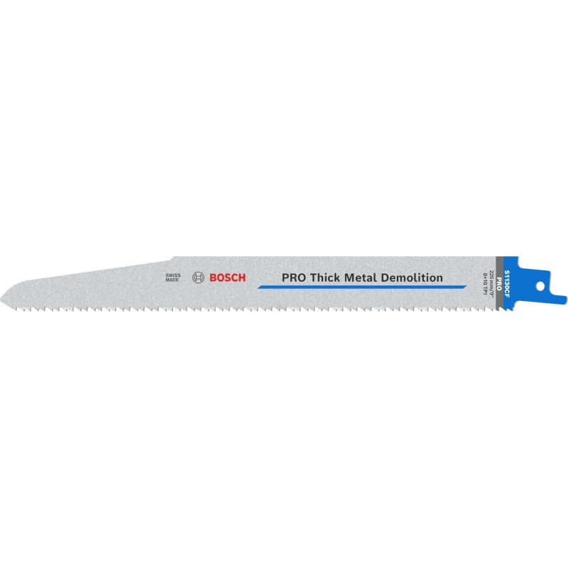 Lame de Scie Sabre Bosch PRO Thick Metal S1130CF pour Démolition