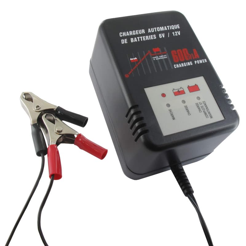 Chargeur Automatique EXCEL' CHARGE Greenstar pour Batteries 6V/12V