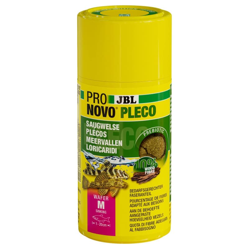 JBL PRONOVO PLECO WAFER - Comprimés Nourrissants pour Poissons Herbivores 100 ml
