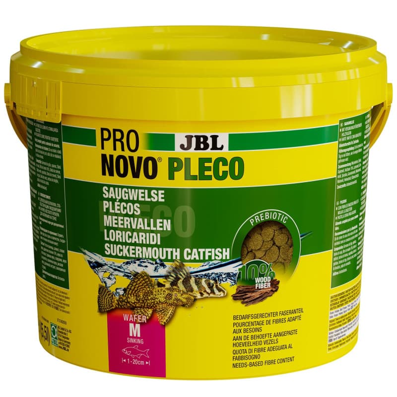 JBL PRONOVO PLECO WAFER - Comprimés Alimentaires pour Poissons Herbivores