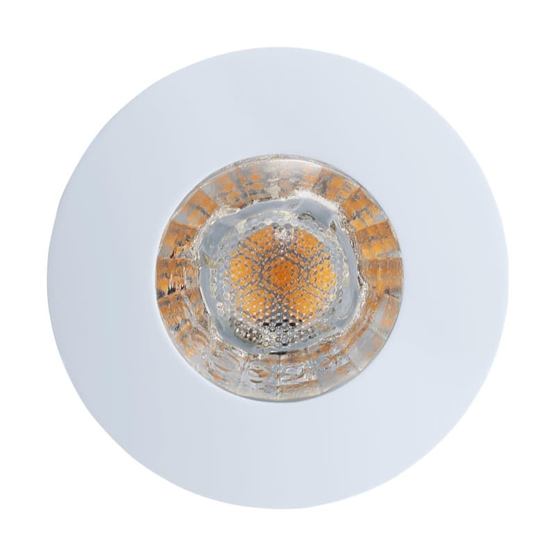Spot Encastrable Margo Eglo - Plafonnier Extérieur en Aluminium Blanc