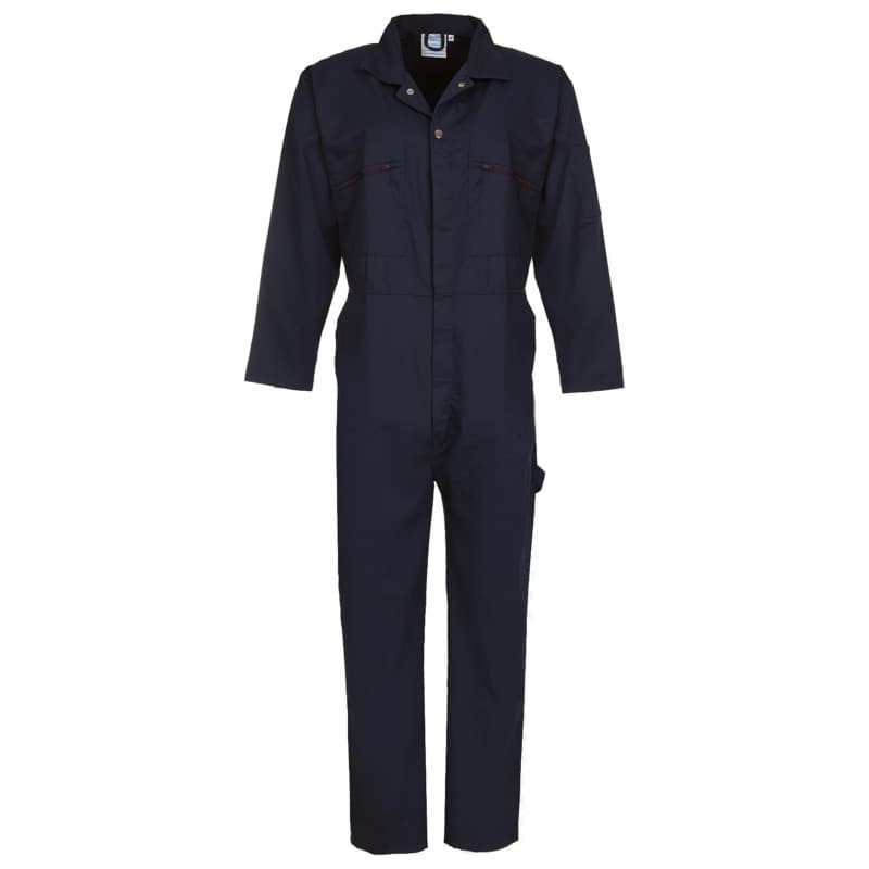 Combinaison Salopette de Travail Zippée Bleu Marine - Fort Workwear