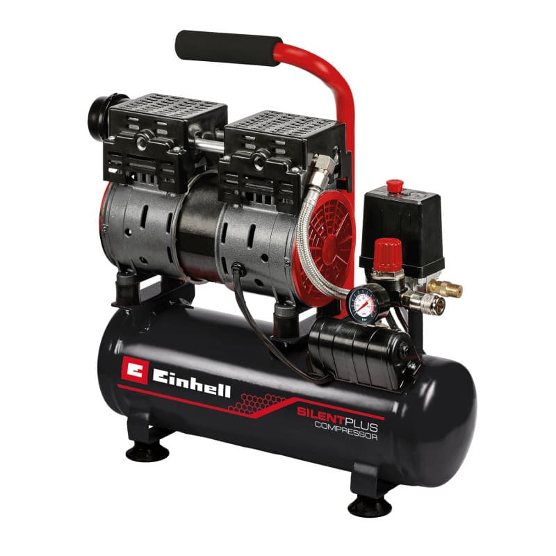 Compresseur à air silencieux Einhell TE-AC 6 - 550W, 6L, 8bar