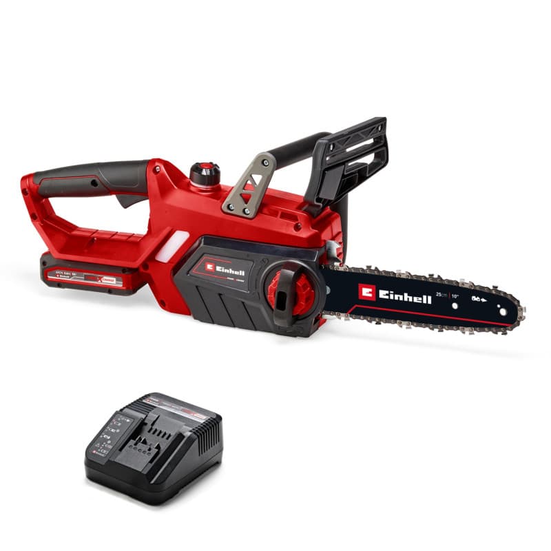 Tronçonneuse sans fil Einhell GE-LC 18/25-1 avec batterie et chargeur