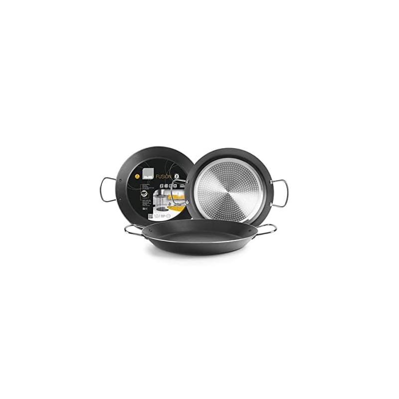 Poêle à Paella Fusion 30 cm - Aluminium Antiadhésif pour Induction