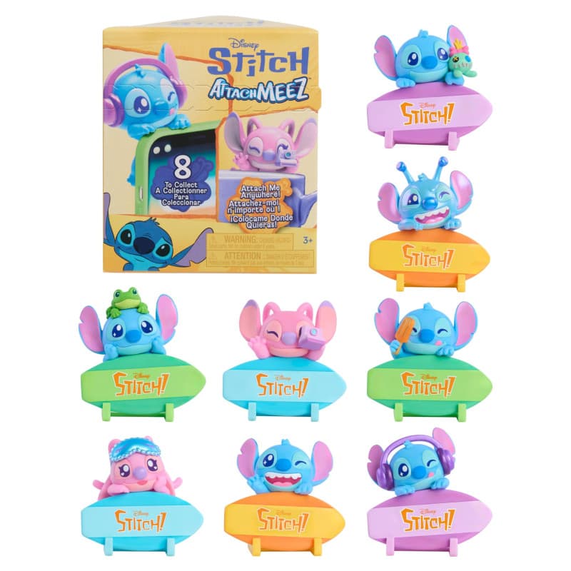 Figurine à Collectionner Disney Stitch Attachmeez - Surprise 5 cm