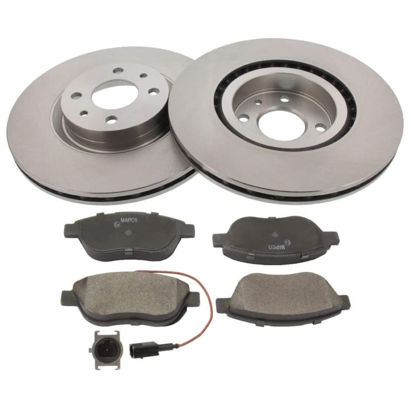 Kit de Frein MAPCO - Disques et Plaquettes pour Essieu Avant Fiat et Lancia