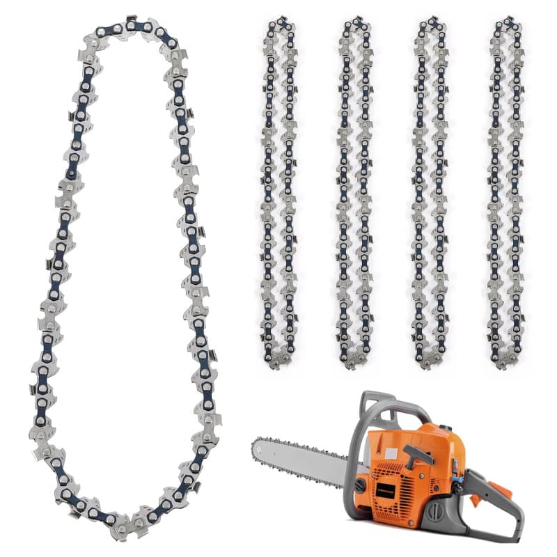 Qezodsx Ensemble de 5 Mini Chaînes de Tronçonneuse 6 Pouces - Remplacement Pratique