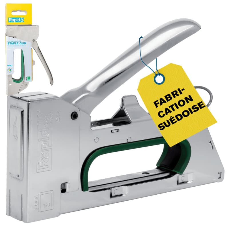 Agrafeuse Manuelle Rapid PRO R14 - Ergonomique et Durable en Acier