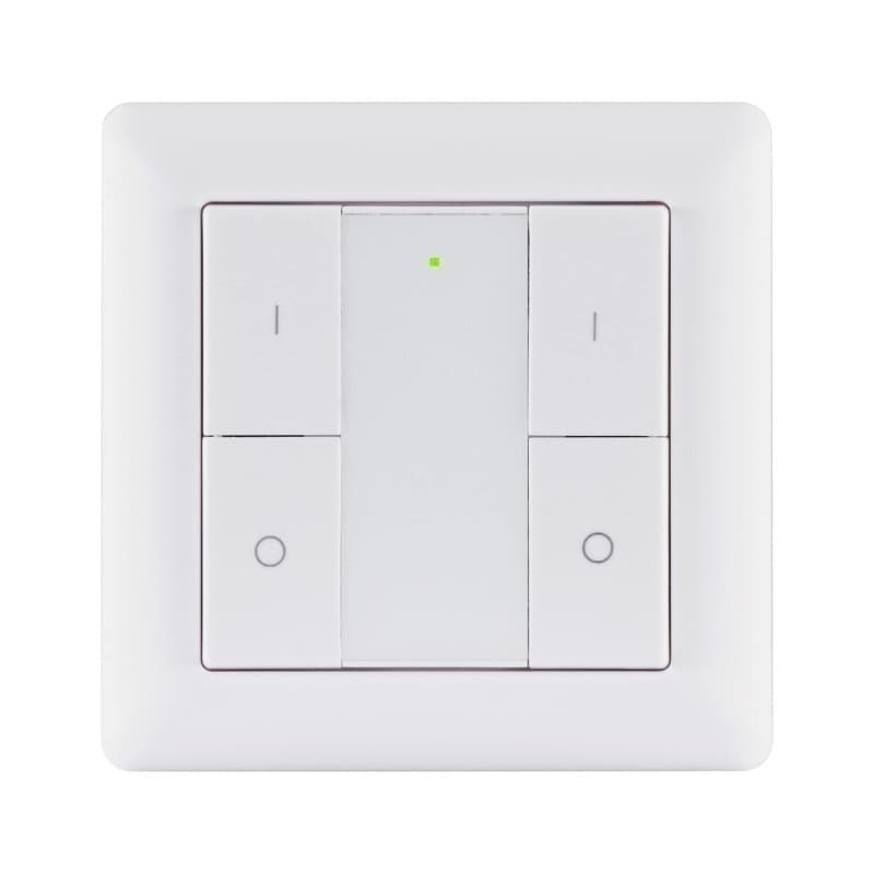 Interrupteur Mural Zigbee Paulmann Blanc - Commande Tactile On/Off/Gradable