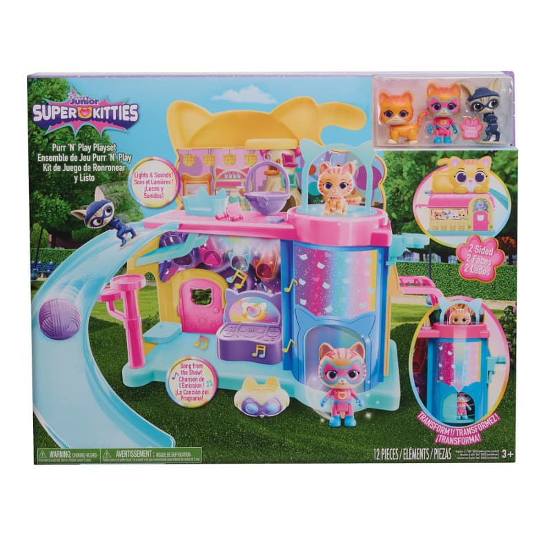 Coffret SuperChatons Disney Junior avec Effets Sonores et Lumineux