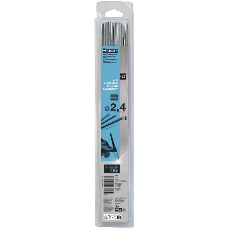 Baguettes de Soudage TIG Aluminium AlMg5/ER5356 - 27 pièces