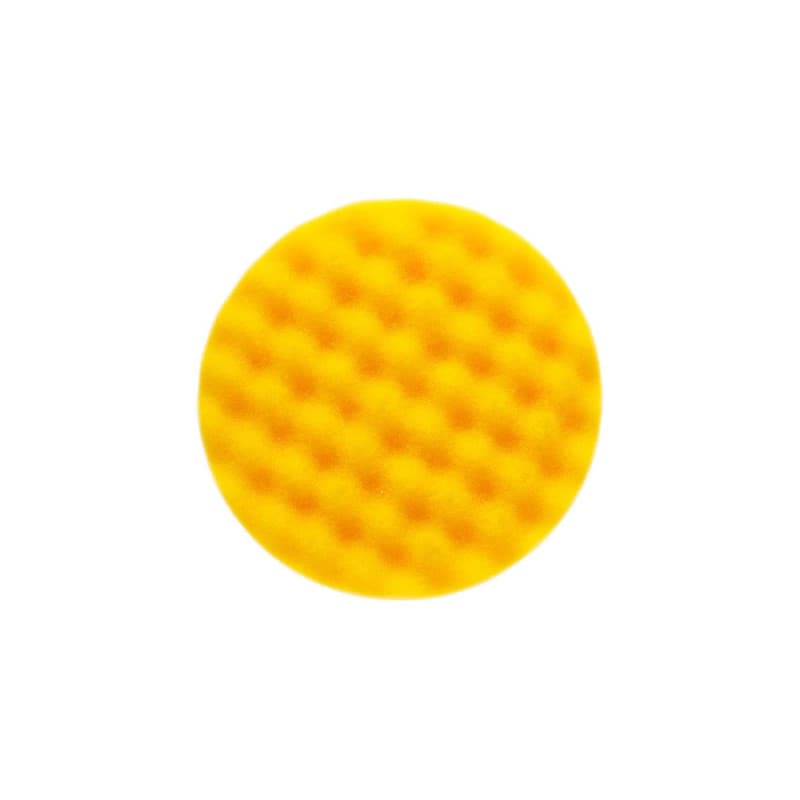 Eponge de Polissage Jaune Mirka Ø180mm - Finition Parfaite pour Peinture