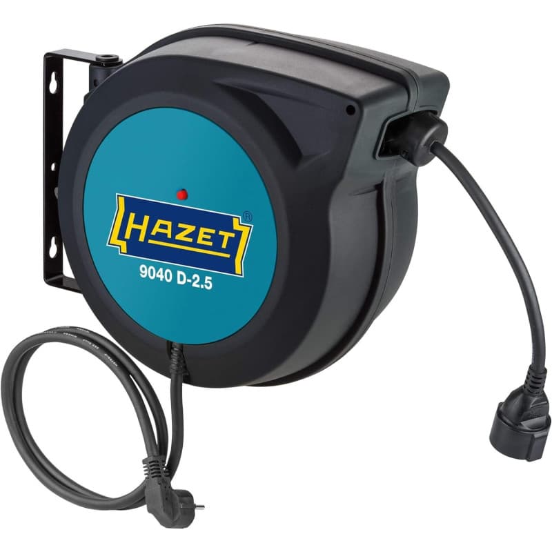 Enrouleur de câble automatique HAZET 20 m avec fonction Stop