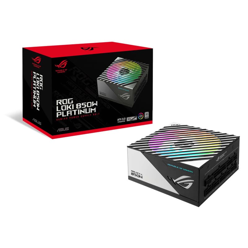 Alimentation ASUS ROG Loki SFX-L 850W Platine - Performance Silencieuse