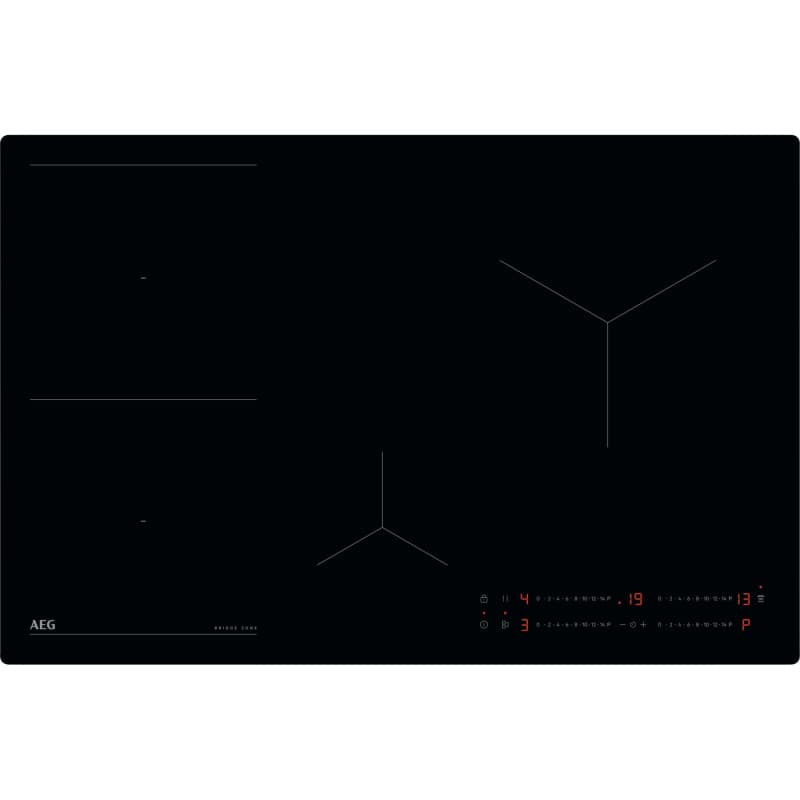 Plaque à Induction AEG 80 cm avec Fonction Pont et Hob2Hood