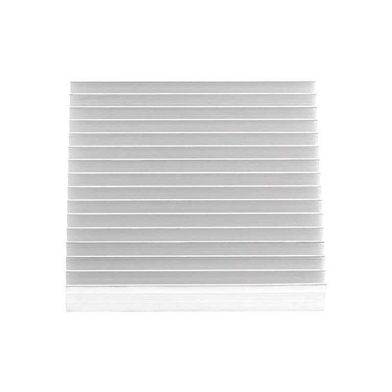 Dissipateur Thermique en Aluminium 100x100mm pour Ordinateur