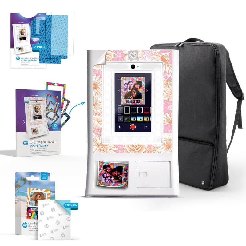 Imprimante Instantanée HP Sprocket avec Papier Zink et Accessoires