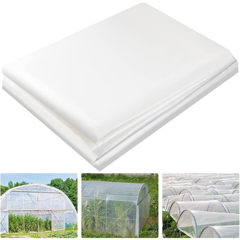 Feuille de Polyéthylène Extra-Épaisse 2x3m pour Jardinage et Protection