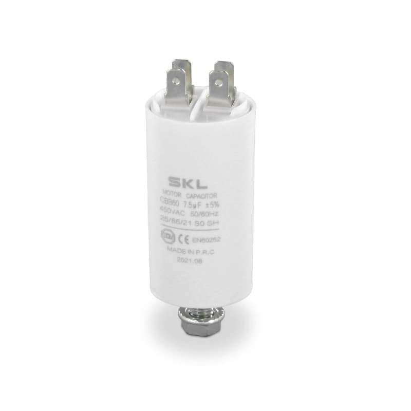 Condensateur Universel DL-pro 7,50 µF 450 V pour Appareils Électroménagers