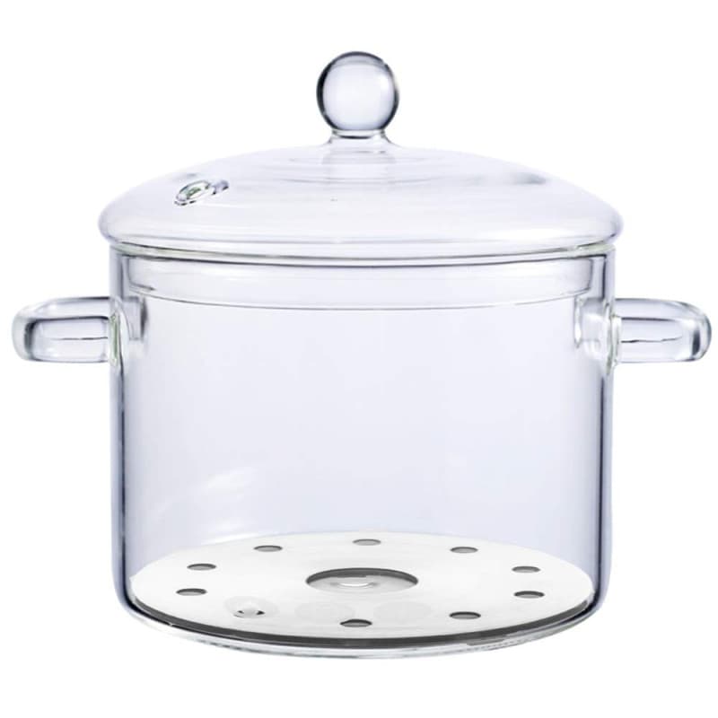 Marmite en Verre Borosilicate 1,5 L avec Couvercle - TAMUME