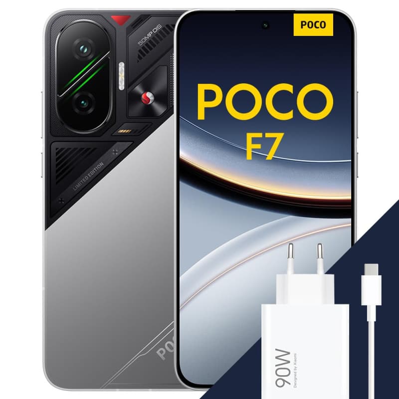 XIAOMI POCO F7 - Smartphone 12Go RAM, 256Go, Écran AMOLED 6,83"