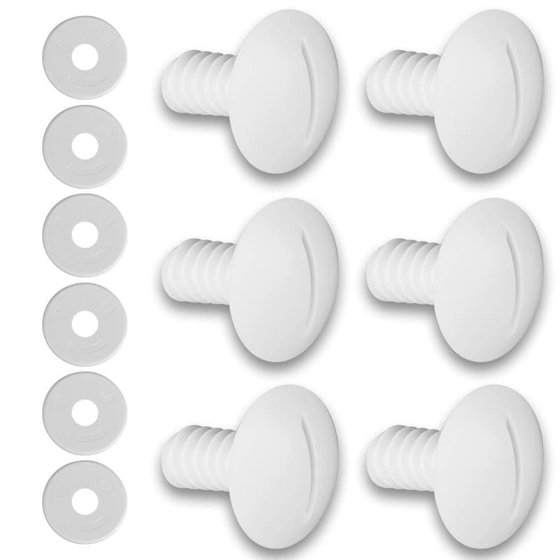 Vis de Roue en Plastique Tiardey pour Nettoyeur de Piscine Polaris 180/280