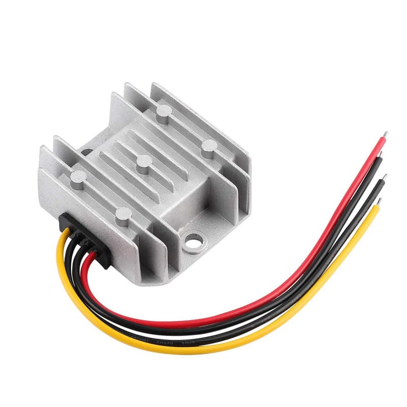 HOMELYLIFE Convertisseur de Tension 24V à 12V 10A pour Voiturette de Golf