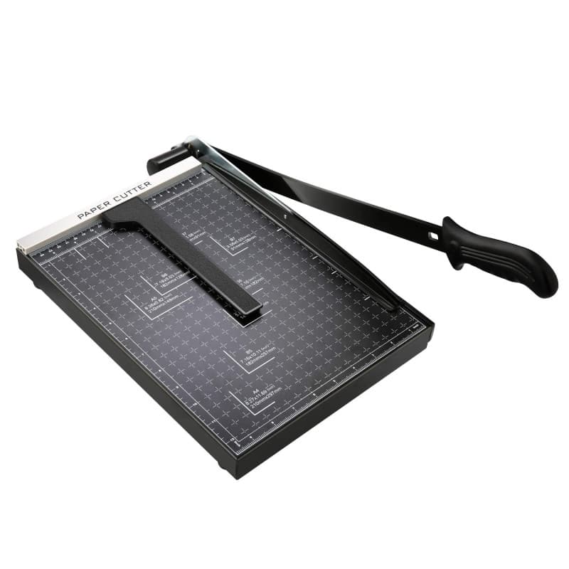 COOCHEER Coupe-papier A4 Professionnel Noir pour Bureau et École
