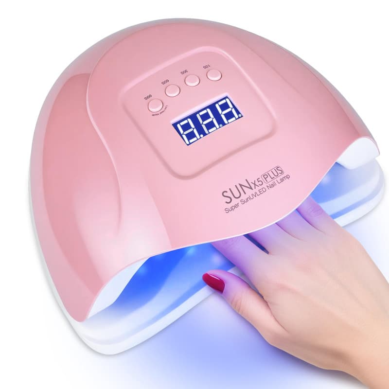 Lampe UV LED 80W pour Manucure et Pédicure avec Capteur Infrarouge