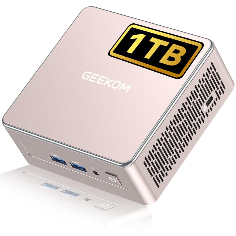 GEEKOM Mini PC A5 Edition 2026 - AMD Ryzen 5, 16 Go RAM, 1 To SSD, Windows 11 Pro