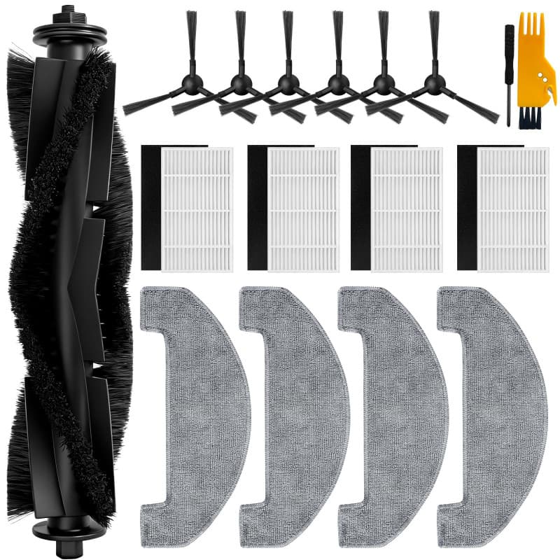 Kit complet d'accessoires pour aspirateur Proscenic Q8/Q8 Max - 17 pièces