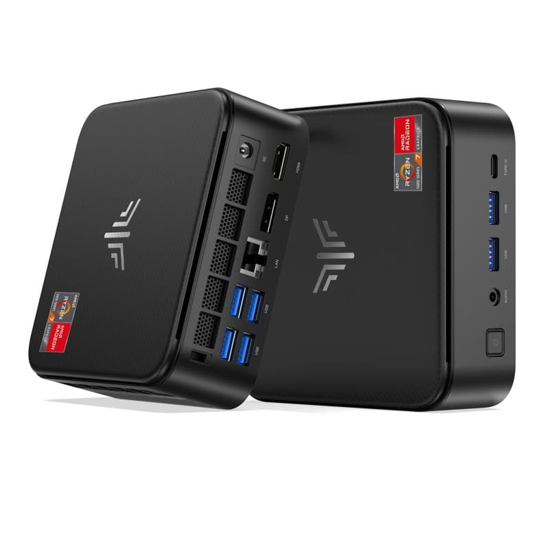 Mini PC NiPoGi E3B avec AMD Ryzen 7, 32GB RAM et 1TB SSD - Triple Affichage 4K