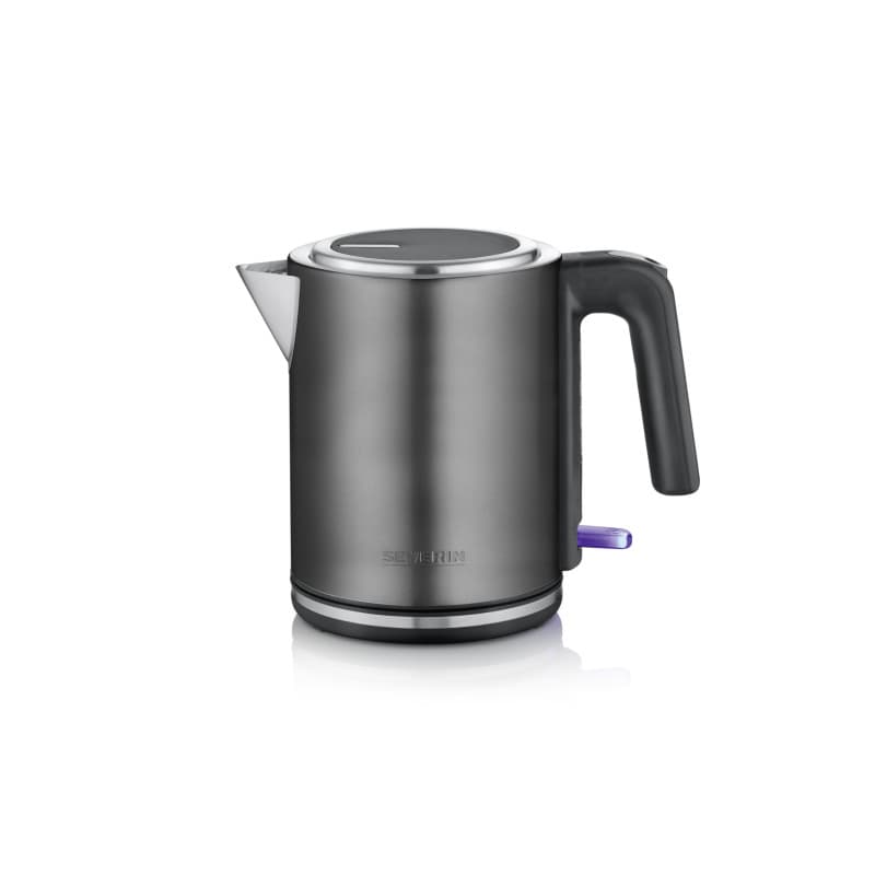 Bouilloire Électrique Compacte Severin 1L Design Moderne Inox