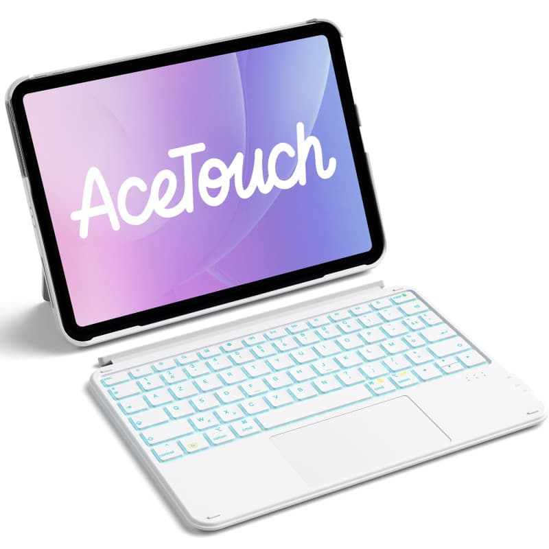 Clavier Détachable Inateck pour iPad avec Rétroéclairage 7 Couleurs