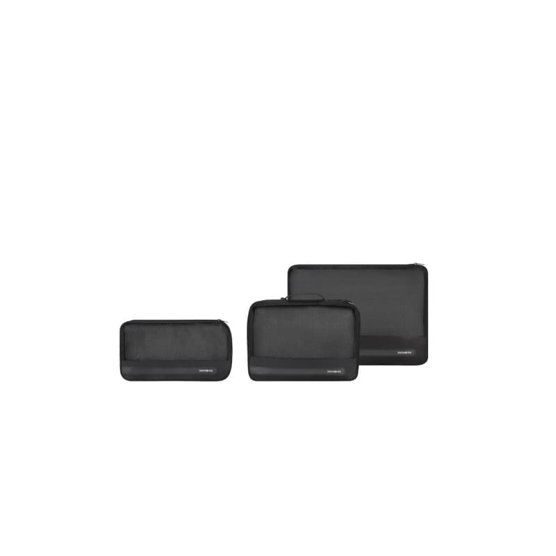Set de Cubes de Rangement Samsonite TA Revolution - 3 Pièces Noir