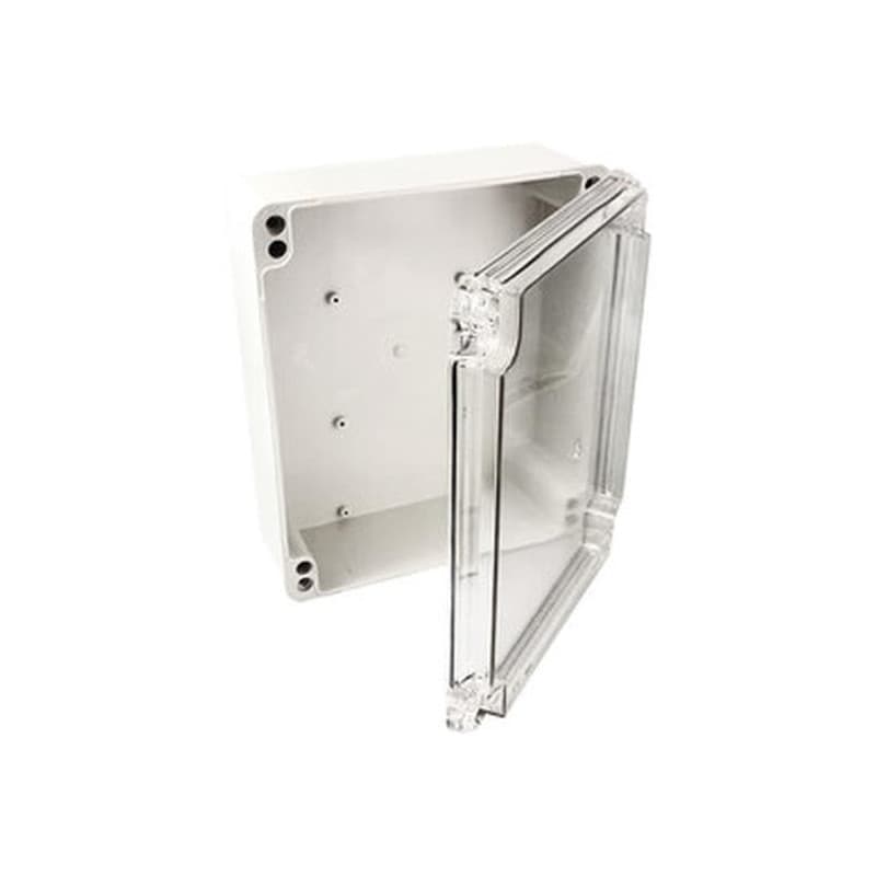 Boîte Étanche 300x265x130 mm avec Porte Transparente pour Équipements