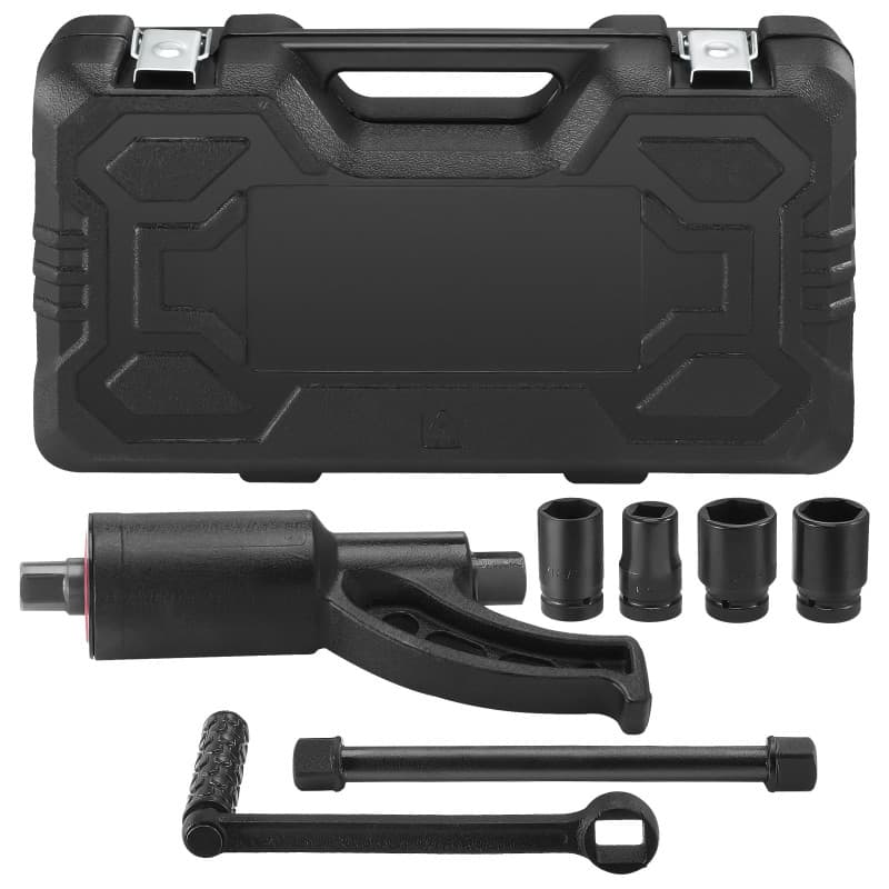 VEVOR Clé Multiplicateur de Couple 25,4 mm avec Douilles - Outil de Démontage Écrous