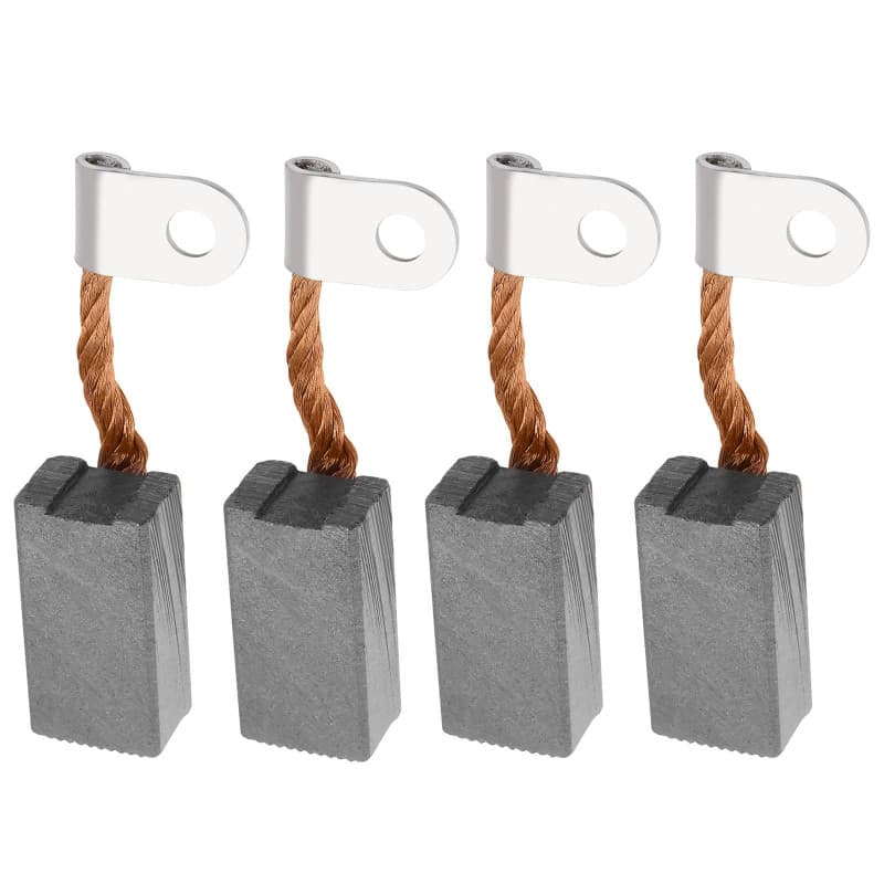 ECSiNG Lot de 4 Balais de Charbon pour Moteur Bosch - 25,5 mm