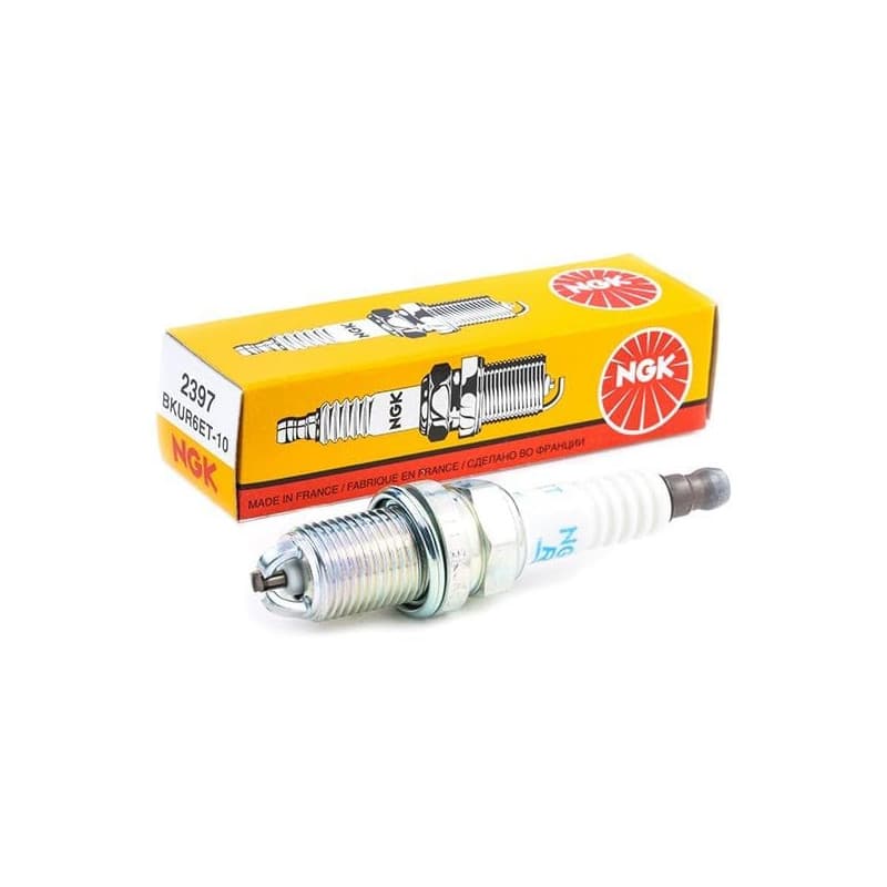 Lot de 10 Bougies d'Allumage NGK BKUR6ET-10 pour Voitures
