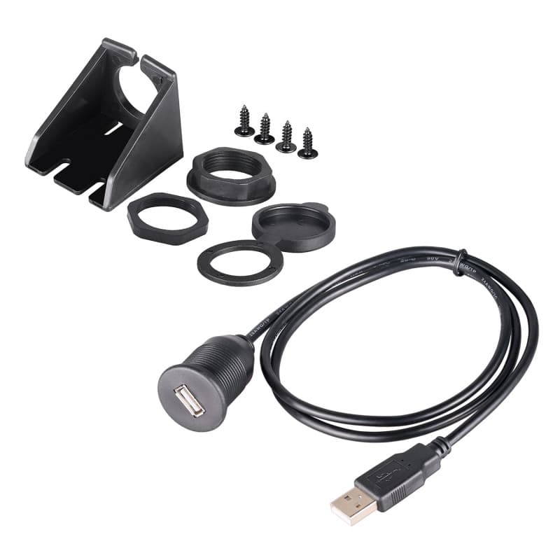 Câble USB Encastré 2m pour Panneau d'Alimentation - Baolongking