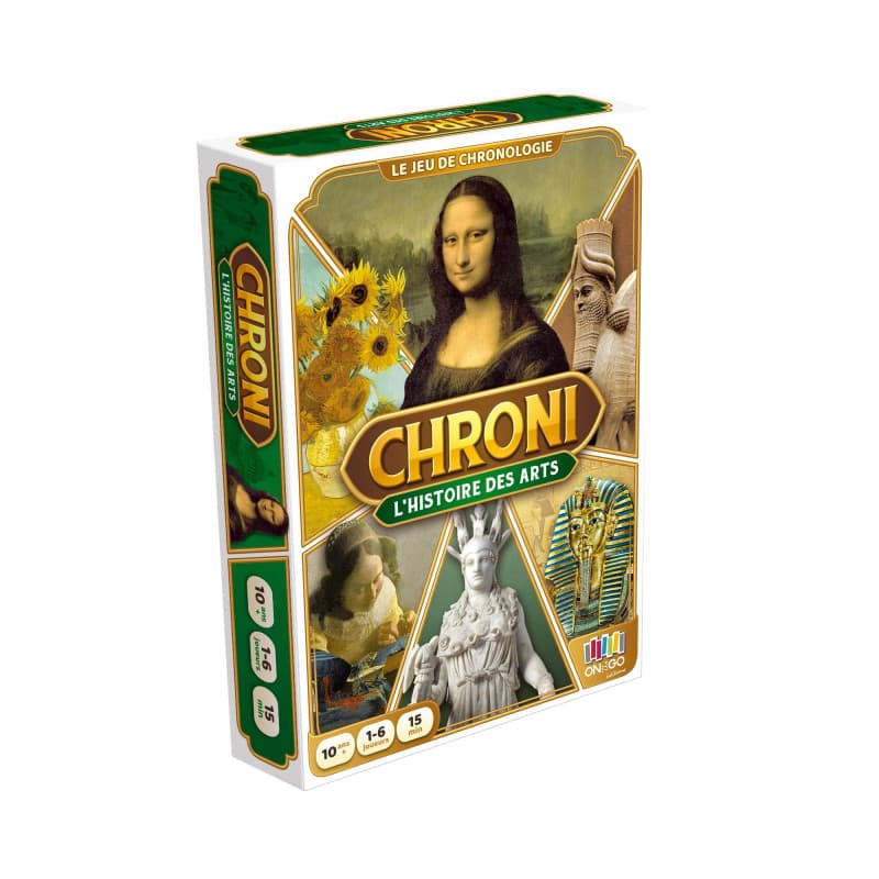 Chroni - Jeu de société sur l'Histoire des Arts pour 1 à 6 joueurs