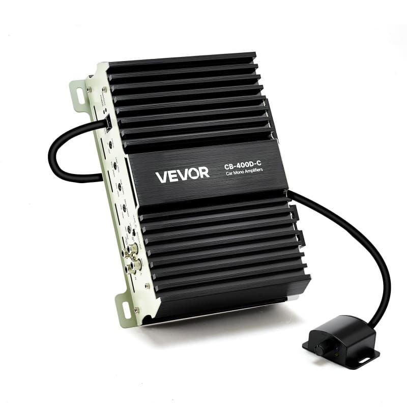 Amplificateur Audio Monobloc VEVOR 400W pour Voiture avec Télécommande