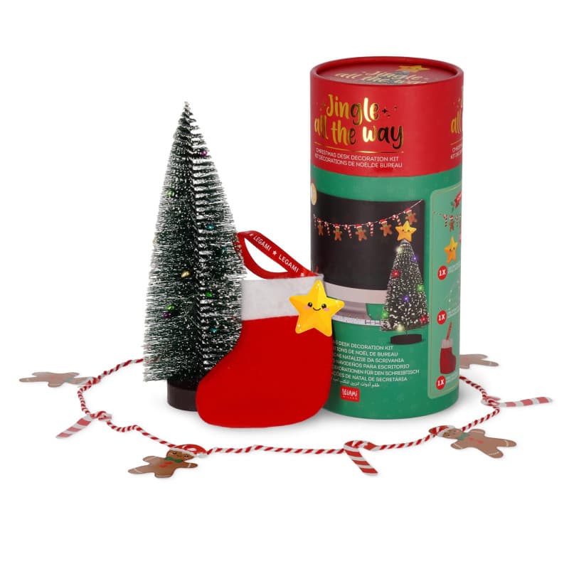 Kit de Décoration de Bureau de Noël Jingle All the Way - LEGAMI
