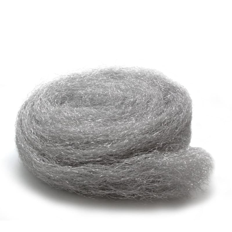 Paille de Fer Clario n° 2 - Rouleau de 200g pour Ponçage Bois et Métal