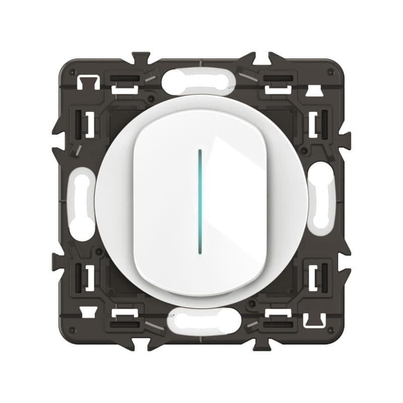 Interrupteur Va-et-vient Céliane Legrand - Design Moderne Blanc 10A