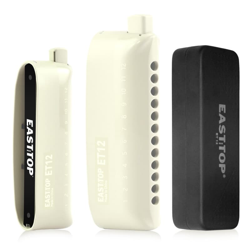 Harmonica Chromatique East Top ET12 en Sol - Design Moderne et Pratique