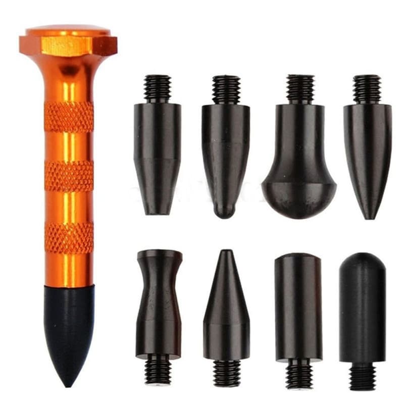 Kit de 9 Outils de Réparation de Bosses Carrosserie HIYI
