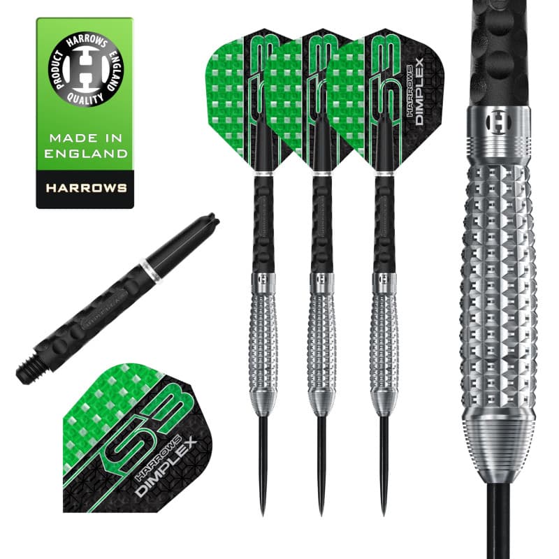Fléchettes Professionnelles Dimplex Bomb - Ensemble de 10 Pièces 90% Tungstène