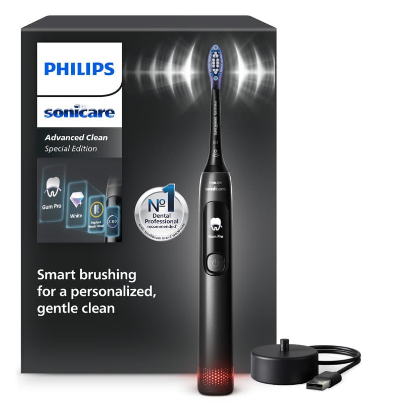 Brosse à dents électrique Philips Sonicare AdvancedClean - Écran intelligent et capteur de pression